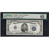 Image 1 : 1934C $5 Silver Certificate STAR Note Fr.1653* PMG Gem Uncirculated 65EPQ