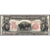 Image 1 : 1901 $10 Bison Legal Tender Note