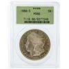 1880-S $1 Morgan Silver Dollar Coin PCGS MS66