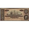 Image 1 : 1864 $20 Confederate States of America Note