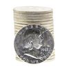 Roll of (20) 1963 Brilliant Uncirculated Franklin Half Dollar Coins
