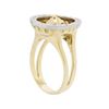 Image 3 : 14KT Yellow Gold Roulette 0.40ctw Diamond Ring
