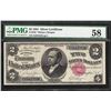 Image 1 : 1891 $2 Windom Silver Certificate Note Fr.246 PMG Choice About Uncirculated 58