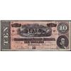 Image 1 : 1864 $10 Confederate States of America Note