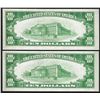 Image 2 : Lot of (2) Consecutive 1929 $10 The Farmers National Bank of Sussex NJ Notes