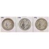 Image 1 : Lot of (3) Assorted Date $1 Morgan Silver Dollar Coins