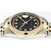 Image 6 : Rolex Mens Two Tone 14KT Yellow Gold Ruby and Diamond Datejust Wristwatch