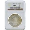 Image 1 : 1880-S $1 Morgan Silver Dollar Coin NGC MS65