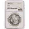 Image 1 : 1881-S $1 Morgan Silver Dollar Coin NGC MS64