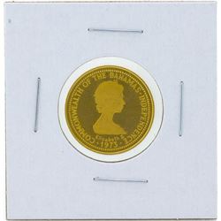 1973 $100 Commonwealth of the Bahamas Gold Coin