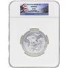 Image 1 : 2016P 5oz ATB Shawnee Illinois Silver Coin NGC SP69