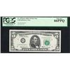 1969A $5 Federal Reserve STAR Note Fr.1970-G* PCGS Gem New 66PPQ