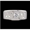 14KT White Gold 0.67ctw Diamond Ring
