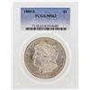 1880-S $1 Morgan Silver Dollar Coin PCGS MS63