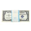 Image 1 : Pack of (100) Consecutive 1957 $1 Silver Certificate Notes