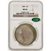 Image 1 : 1880 $1 Morgan Silver Dollar Coin NGC MS65 CAC