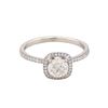 18KT White Gold 1.32ctw Round Diamond Engagement Ring