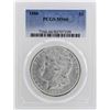 1886 $1 Morgan Silver Dollar Coin PCGS MS66