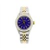 Image 1 : Ladies Two Tone Rolex Oyster Perpetual Watch with Diamond Bezel