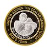 .999 Silver Sam's Town Las Vegas $10 Casino Limited Edition Gaming Token