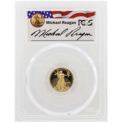 2007-W $5 American Gold Eagle Proof Coin PCGS PR69DCAM Reagan Legacy Series