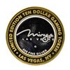 Image 2 : .999 Silver Mirage Las Vegas Nevada $10 Casino Limited Edition Gaming Token