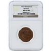 Image 1 : 1917 France 5 Centimes Bronze Coin NGC MS65RD