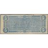 Image 2 : 1864 $5 Confederate States of America Note