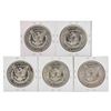 Image 2 : Lot of (5) Assorted Date $1 Morgan Silver Dollar Coins