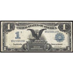 1899 $1 Black Eagle Silver Certificate Note