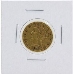 1899-S $5 Liberty Head Half Eagle Gold Coin