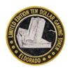 .999 Silver El Dorado Hotel & Casino Reno, Nevada $10 Limited Edition Gaming Tok