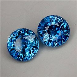 Natural Combodian Rare Blue Zircon 5.35 Ct - VVS