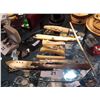 Image 1 : LOT OF 9 PCS CARVED MARINE IVORY AND BONE ITEMS