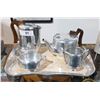 Image 1 : VINTAGE PIQUOT WARE 5 PC TEA SERVICE