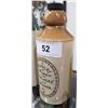 Image 2 : LOT OF 3 STONE WARE GINGER BEER BOTTLES