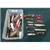Image 1 : BOX LOT OF MISC POCKET KNIVES,