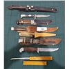 Image 1 : LOT OF 8 HUNTING/FISHING KNIVES