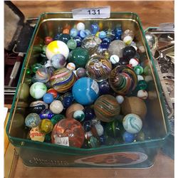 COLLECTION OF VINTAGE MARBLES