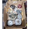 Image 1 : BOX LOT OF 9 VINTAGE FISHING REELS