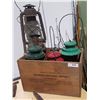 Image 1 : VINTAGE CIL DYNAMITE BOX W/4 LANTERNS