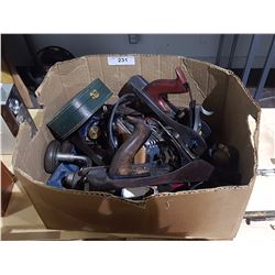 ANTIQUE HAND DRILLS, PLANES ETC