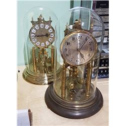 TWO ANNIVERSARY CLOCKS