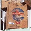 Image 1 : CHEVRON GASOLINE WOODEN CRATE