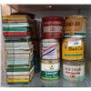 Image 1 : SHELF LOT OF APPROX 36 TOBACCO TINS