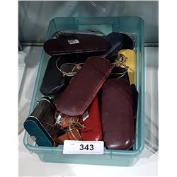 BOX LOT ANTIQUE SPECTACLES