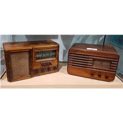 TWO VINTAGE RADIOS