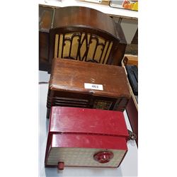 LOT OF 3 VINTAGE RADIOS