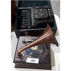 GRAMMOPHONE RADIO & VINTAGE BUSINESS MACHINE