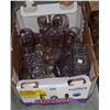 Image 1 : BOX LOT MISC GLASS COLLECTIBLES